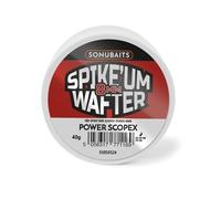 Preston SonuBaits Spike'um Wafters 8mm Power Scopex, 40g Tub, Match Fishing Hookbaits, Critically Balanced, Perfect Texture, Castable, Nusiance Fish Proof, Long Lasting Bouyancy.