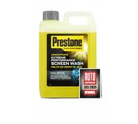 Prestone Screenwash Concentrate 2.5L, Screen Wash For Cars - Winter, High Perfor
