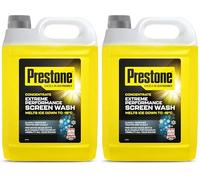 Prestone Screenwash Concentrate 5L, Screen Wash For Cars - Winter, High Performance Cleaning With Streak Free Formula, Extreme Performance Super Concentrated Screenwash Winter, Reduce Plastic, 5 Litre