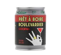 WHITEBOX COCKTAILS Single Serve Classic Prêt À Boire Boulevardier - Single Cocktail Can | Classic Full Prêt À Boire Boulevardier | Pre-mixed Cocktails Ready To Drink 1x100ml