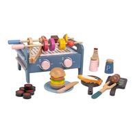 Pretend Grill - Little Chef Play Cooking Toy Set, Interactive Educational Game, Develops Hand-Eye Coordination and Creativity for Travel and Home Play, Preschool Learning, 9.8x7.05x5.31 Inches.