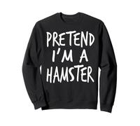 Pretend I Am A Hamster Halloween Costume Kids Girls Boys Sweatshirt