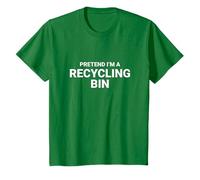 Pretend I’m A Recycling Bin, easy funny halloween costume T-Shirt
