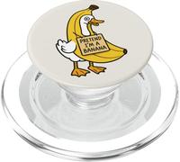 Pretend I'm A Banana Silly Goose Halloween Costume Vintage PopSockets PopGrip for MagSafe