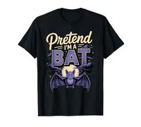 Pretend I'm a Bat Bats Nocturnal Wildlife Value Graphic T-Shirt