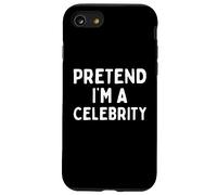 Pretend I'm A Celebrity Funny Lazy Easy Halloween Costume Case for iPhone SE (2020) / 7 / 8