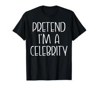 Pretend I'm A Celebrity Halloween Costume Couples Matching T-Shirt