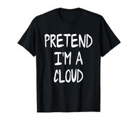 Pretend I'm a Cloud Lazy Halloween Costume T-Shirt