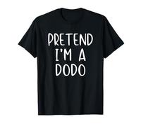 Pretend I'm A Dodo Costume Halloween Funny Simple Adult Kid T-Shirt
