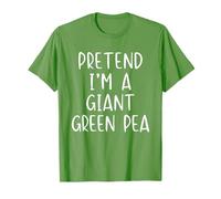 Pretend I'm A Giant Green Pea Costume Halloween Simple Kid T-Shirt