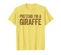 Pretend I'm A Giraffe Shirt Matching Goldfish Costume T-Shirt