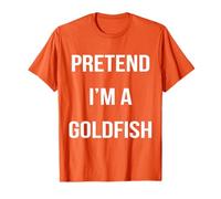 Pretend I'm A Goldfish Lazy Easy Halloween Costume T-Shirt
