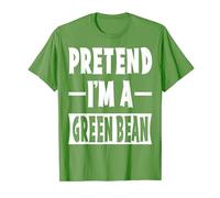 Pretend I'm A Green Bean Costume Party Halloween Green Bean T-Shirt