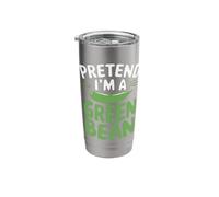 Pretend I'm A Green Bean Stainless Steel Insulated Tumbler