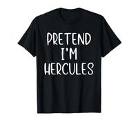 Pretend I'm A Hercules Costume Halloween Simple Greek Hero T-Shirt