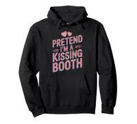Pretend I'm A Kissing Booth Funny Halloween Costume Pullover Hoodie