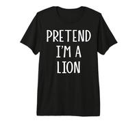 Pretend I'm a Lion Funny DIY Last Minute Halloween Costume Premium T-Shirt