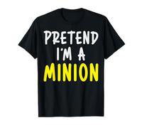 Pretend I'm A Minion Costume Party Funny Halloween Minion T-Shirt