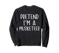 Pretend I'm A Musketeer Costume Halloween Simple Adult Kid Sweatshirt