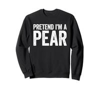 Pretend I'm A Pear Shirt Adult Kids Matching Pear Costume Sweatshirt