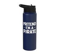 Pretend I'm A Pirate Stainless Steel Insulated Water Bottle
