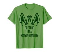 Pretend I'm A Praying Mantis Easy Halloween Costume T-Shirt