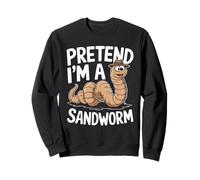 Pretend I'M A Sandworm Funny Halloween Spooky Costume Sweatshirt