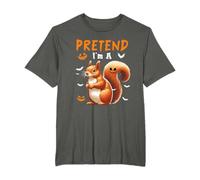 Pretend I'm A Squirrel Halloween Costume Animal Lover Kids T-Shirt