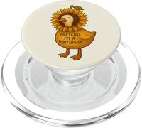 Pretend I'm A Sunflower Goose Halloween Costume Vintage PopSockets PopGrip for MagSafe