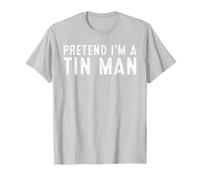 Pretend I'm A Tin Man Family Lazy Easy DIY Halloween Costume T-Shirt