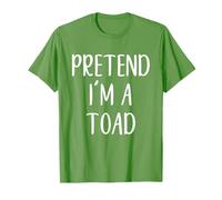 Pretend I'm A Toad Costume Halloween Funny Easy Adult Kid T-Shirt
