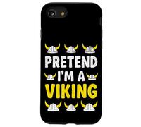 Pretend I'm A Viking Lazy Halloween Costume Funny DIY Case for iPhone SE (2020) / 7/8