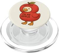 Pretend I'm An Apple Halloween Costume Goose Apple Picking PopSockets PopGrip for MagSafe