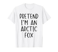 Pretend I'm an Arctic Fox Costume Halloween Simple Adult Kid T-Shirt