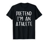 Pretend I'm an Athlete Costume Halloween Simple Adult Kid T-Shirt