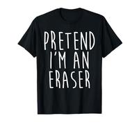 Pretend I'm an Eraser Family Lazy Costume Halloween Party T-Shirt