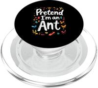 Pretend I'm Ant Playful Typography PopSockets PopGrip for MagSafe