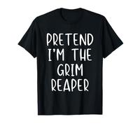 Pretend I'm Grim Reaper Costume Halloween Simple Adult Kid T-Shirt