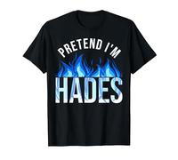 Pretend I'm Hades Costume Ancient Greek God Mythologist T-Shirt, Men, Black, 5X-Large