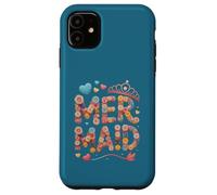 Pretend I'm MERMAID Girl Birthday Cruise My Marine Biologist Case for iPhone 11