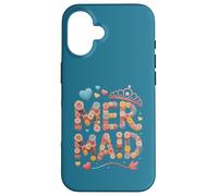 Pretend I'm MERMAID Girl Birthday Cruise My Marine Biologist Case for iPhone 16