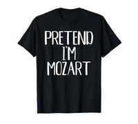 Pretend I'm Mozart Costume Family Funny Halloween Party T-Shirt
