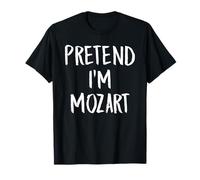 Pretend I'm Mozart Family Funny Halloween Party Costume T-Shirt