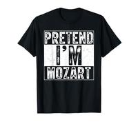 Pretend I'm Mozart Family Women Men Kids Costume Halloween T-Shirt