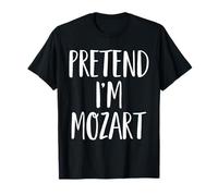 Pretend I'm Mozart Family Women Men Kids Halloween Costume T-Shirt