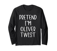 Pretend I'm Oliver Twist Costume Halloween Simple Adult Kid Long Sleeve T-Shirt