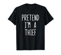 Pretend I'm Thomas Jefferson Costume Halloween Lazy Adult T-Shirt