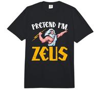 Pretend I'm Zeus Ancient Greece Gods Greek Mythology Comfort Colors Adult Heavyweight T-Shirt