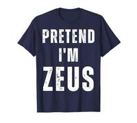 Pretend I'm Zeus Matching Costume Funny Halloween T-Shirt