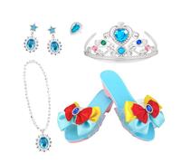 Pretend Jewelry - Sparkling Majesty Kit, Bead Necklace and Earring Set with Shimmering Crystals, Sturdy Toy Set, Ideal for School Plays Or Theater Performances
